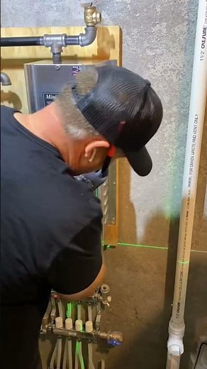 Electric boiler install