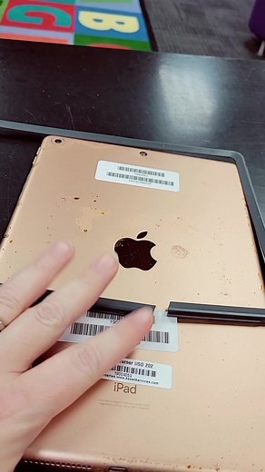 Tech duties in Library! #apple #ipadsetup #librarytiktok #teachersoftiktok