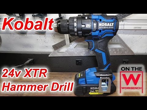 Kobalt 24v XTR Hammer Drill Kit