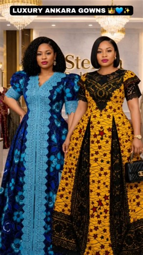 Latest Luxury Ankara Gown Styles 2026 👑 | Elegant African Maxi Dresses for Classy Women #shorts