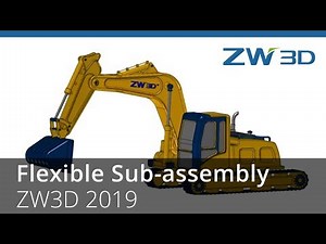 ZW3D 2019 - Flexible Sub-assembly