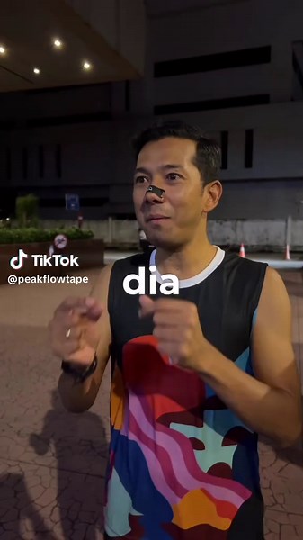 Ultramarathon Runner Tests PeakFlow Nasal Tape