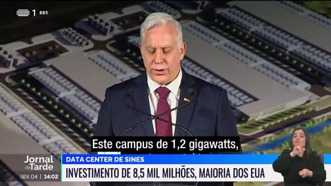 Inaugurado edifício do Data Center de Sines, projeto na origem de crise política