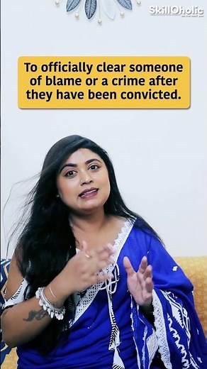 What does "exonerate" mean? #learnenglish #ieltsvocabularyenglish #spokenenglish