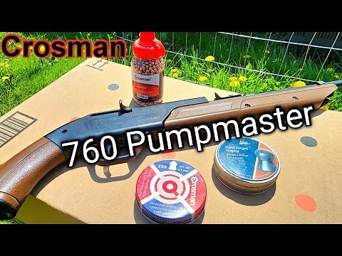 Crosman 760 Pumpmaster Shoot & Review