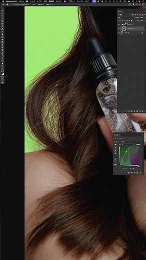 Photoshopで髪の毛の切り抜きレタッチってどうやるん？ #レタッチ #photoshop #フォトショップ #写真 #写真加工