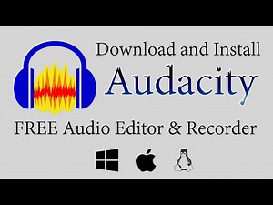 How to Download and Install Audacity | FREE Audio Editor & Recorder