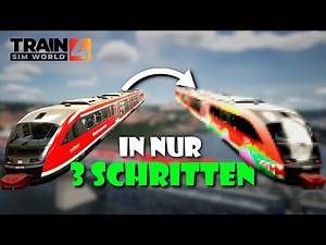 Lackierung KOSTENLOS und EINFACH ändern |Train Sim World 5 | Repaint