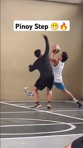 Hit em' with the Pinoy Step 😬🔥 #pinoystep #pinoybasketball