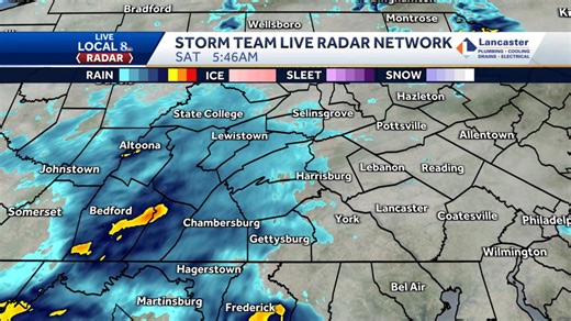 19K views · 86 reactions | Storm Team Live Radar Network & Live Local 8 showing light to moderate showers moving southwest to northeast. They will continue until around noon then we'll watch for a few afternoon thunderstorms develop. It is drier the second half of the day. #PAwx | WGAL News 8 Storm Team | Facebook