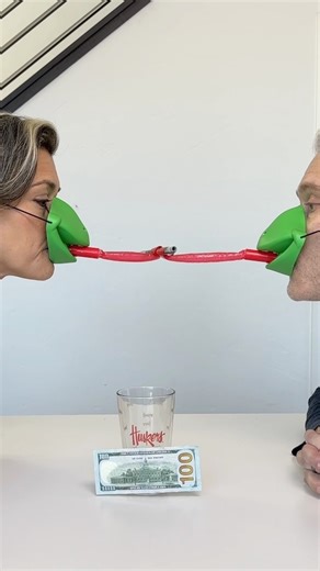 3 Creative Game Ideas for Couples & Families Mike and Getti and the fam play homemade DIY games with party blowers, a roomba, balloons and more. #challenges #familygames #fblifestyle #diygames #diy | The Tus House