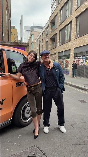 VISITOR IS OUT JULY 3rd !!!!!!!! And my face is on a black cab 🤝🧡 #siennaspiro #shorts #newmusic