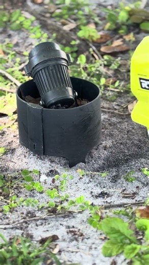 Ryobi Trimmer vs Landscape Light PART 2 — Stoneking Armor WINS 🛡️ #shorts
