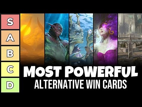 The Most Powerful Alternative Win Cards | Commander Tier List | MTG