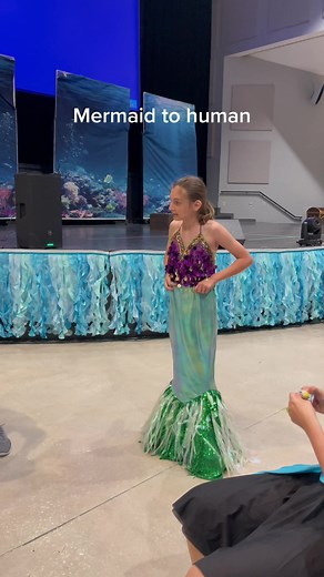 Quick Change Little Mermaid Musical Costume | Elementary Team YSMTKids