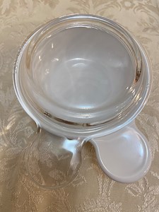 VTG Corning Ware White Grab-it Bowl With Glass Lid, 550ml (15oz.) - Etsy