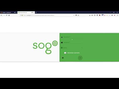 SoGo Web-based Mail Running on Zentyal 5.1 Server in Linux