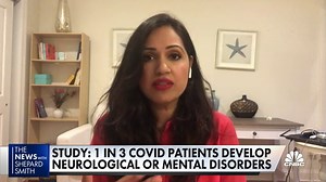 9.4K views · 84 reactions | Roughly 1 in 3 Covid patients suffered a neurological or mental disorder within 6 months of infection, according to a new study. Dr. Sue Varma joins us to discuss. | CNBC | Facebook