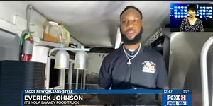 It's Nola Baaaby Food Truck with owner Everick Johnson for Monday, Nov. 29