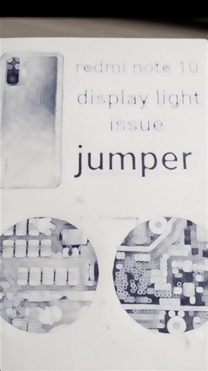 Redmi Note 10 Display Light Issue Jumper Solution | 100% Tested Repair.
