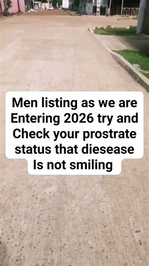 men check your prostrate status