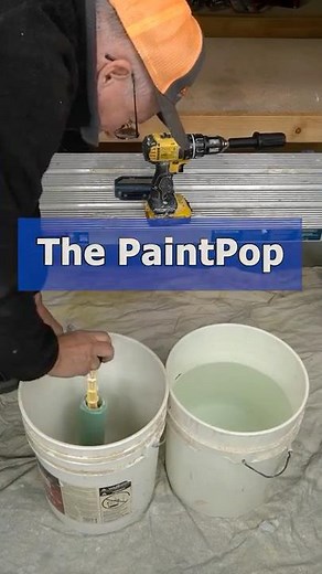 How to Clean a Paint Roller in less than 30 Seconds!#paintroller #paintinghacks