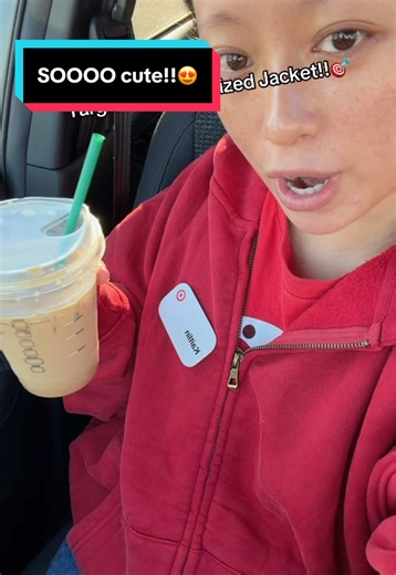 Target Red Oversized Jacket review — Cute, cozy TikTok Shop find