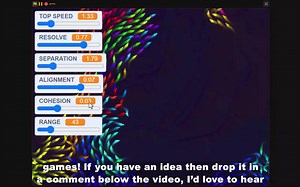 【AI级蜂群攻击编程实现】Code AI Swarms, Flocks & Hordes - Boids Scratch Tutorial