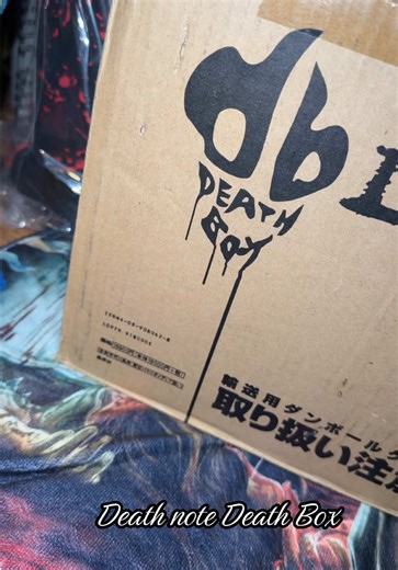 Finally received from Japan. I will be doing more videos in depth of all the items this death note death box comes with. This cost me $350 USD but I think it was worth the money especially for the 24cm-tall diorama of Light, L, and Misa #deathnote #misaamane #ryuk #lightyagami #anime