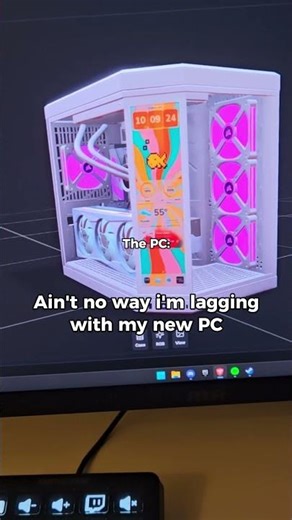Ain't no way i'm lagging after this 😭 #buildcores #pcbuild #gamingsetup #techtok #pcgaming
