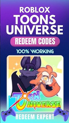 Roblox Toons Universe Codes May 2026 #toonsuniverse