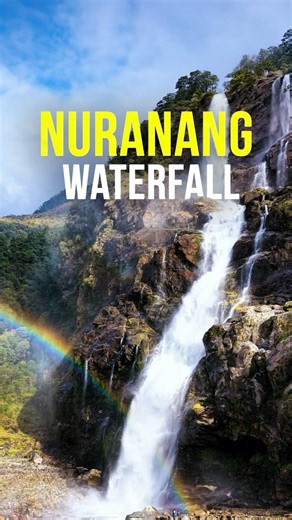 India's Hidden Rainbow Waterfall - Nuranang Falls | Tawang