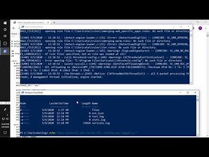 Suricata IDS on Windows 10 Part 2 (May 2020)