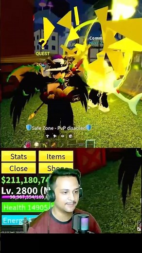 Finally Instinct V2 Done #bloxfruits #bloxfruit #cosmogaming #cosmo