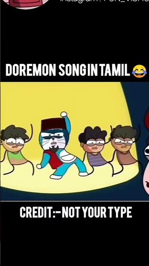 doraemon song in Tamil 😂😂😂😂😀