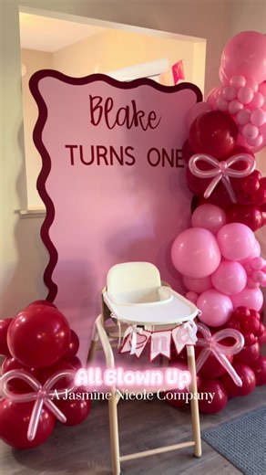 First Birthday Celebration Ideas with Balloons
