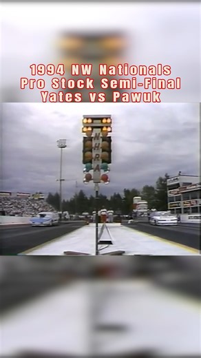 9.5K views · 154 reactions | Taking it back to the 1994 Northwest National and the Pro Stock Semi-Final between Mark Pawuk and Jim Yates. | Vintage Drag Racing Shirts | Facebook