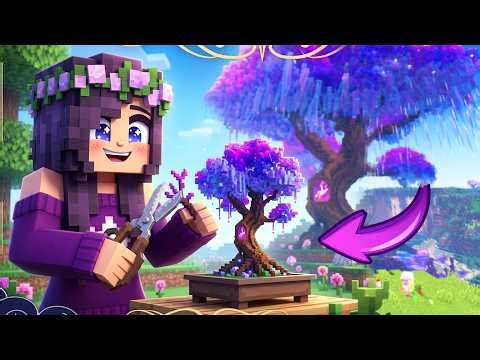 CREÉ un *ÁRBOL LATIENTE en MINIATURA* en #DiosesMC | Minecraft con Subs