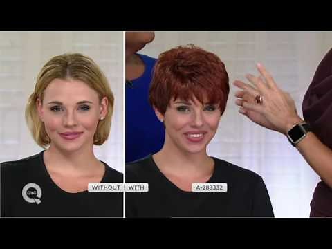 LUXHAIR by Sherri Shepherd Textured Pixie Cut Wig on QVC