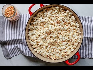 How to make popcorn on the stove + seasoning ideas!