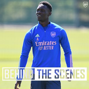 💥 Clinical Folarin Balogun 👌 Martin Odegaard looking sharp ⛔ Brilliant Bernd Leno saves A 𝗯𝗶𝗴 session ahead of a 𝗯𝗶𝗴 week! 💪 | Arsenal