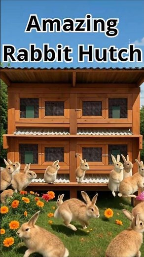 Amazing Rabbit Hutch