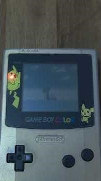 Pokémon Gold Opening #PokemonGold #GameBoy