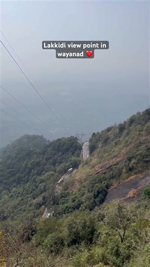 Lakkidi view point in wayanad🥰❤️