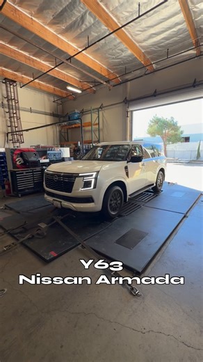 The Y63 Nissan Armada, with its V6 3.5L twin-turbo engine borrowed from the Infiniti QX80, makes more horsepower and torque than the previous Y62’s V8. The Armada is not only a popular vehicle here in the US, but internationally, especially as the “Nissan Patrol” in the Middle East. The new and improved Y63 is built for off-road capability, with increased stiffness and rigidity, the Pro-4x trim, and an integrated class four tow hitch, with the ability to tow up to 8,500 pounds. We’re excited to 