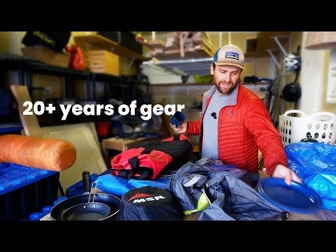 Organizing ALL my camping gear... the abridged version