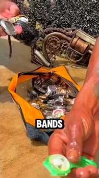 Extreme Metal Detecting: Found a HiddenCache of Watches! 😱🤑 #shorts