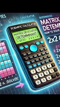 Master Matrix Determinants on a Scientific Calculator | Solve 2x2 & 3x3 Matrices Easily