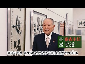 【第9回日展】第5科 書 受賞作品・特選作品解説