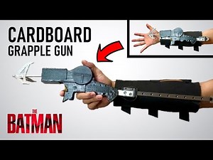 How to make THE BATMAN Grapple Gun! (Cardboard DIY)